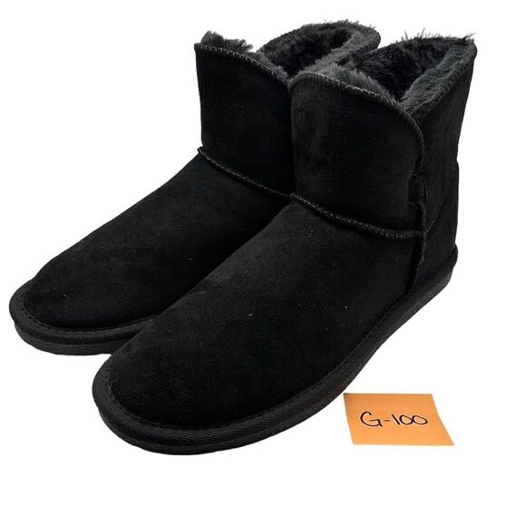 CUSHIONAIRE Women's pull on boot 8 BLACK - Picture 3 of 7